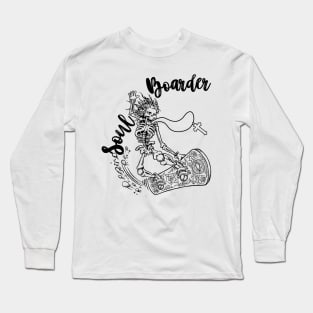 Skeleton Soul Boarder Long Sleeve T-Shirt